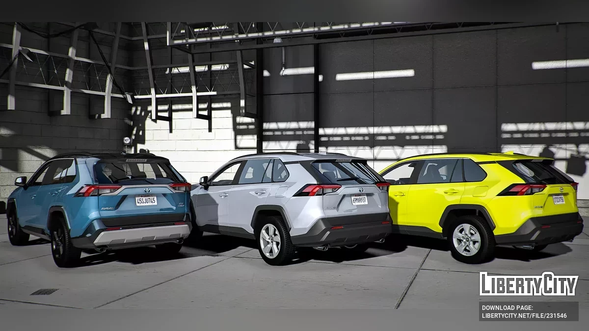 2021 Toyota RAV4 (LE, XSE & Hybrid) / GTA 5