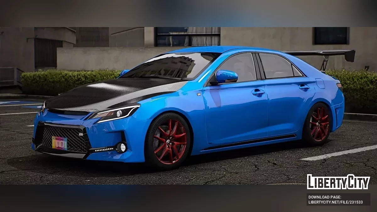 Toyota GR Mark X 2019 + Tuning / GTA 5