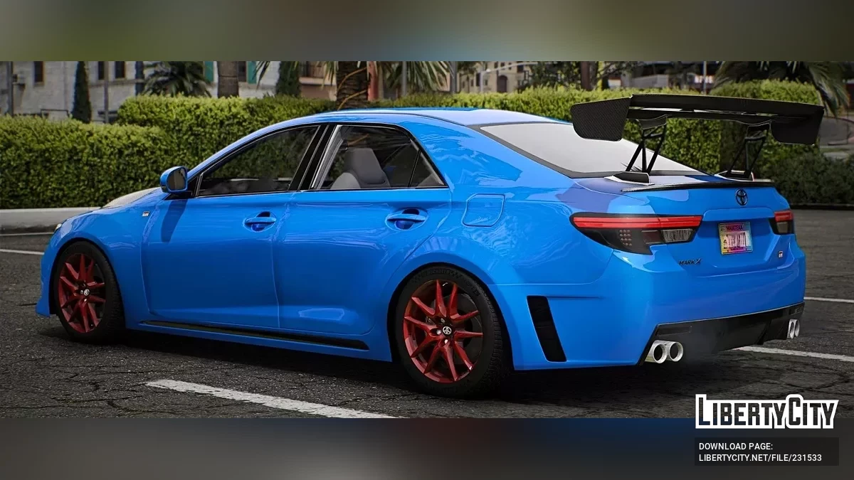 Toyota GR Mark X 2019 + Tuning / GTA 5