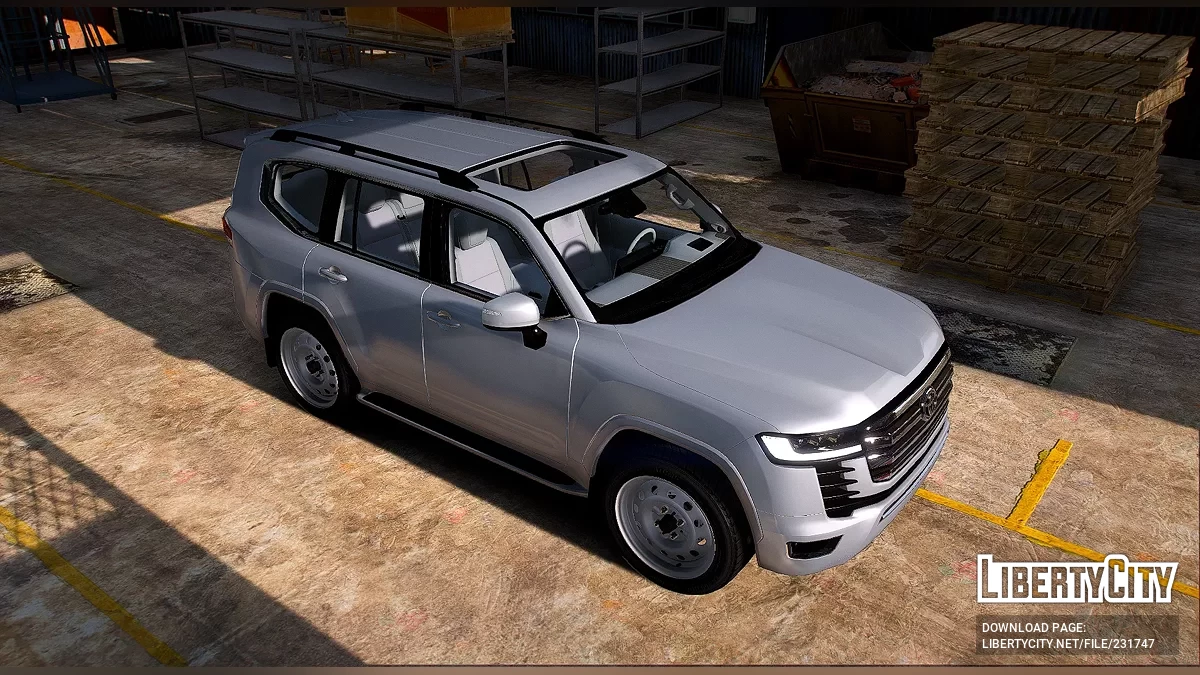 Тойота Ленд Крузер (Арабский стиль) / GTA 5