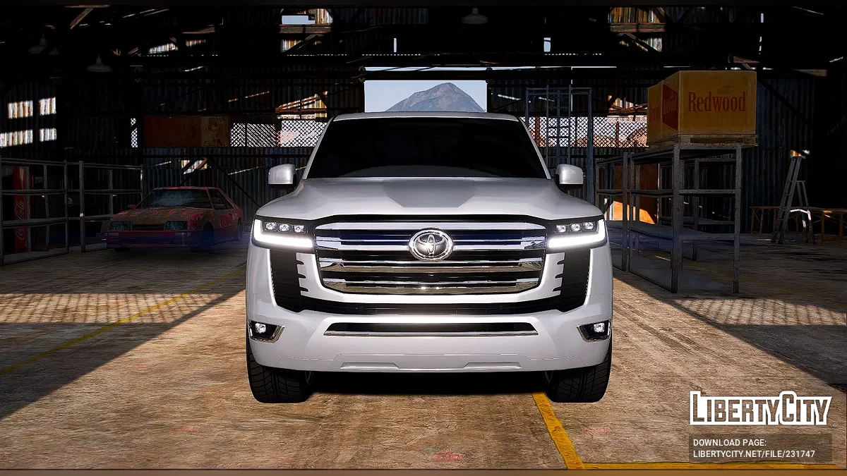 Тойота Ленд Крузер (Арабский стиль) / GTA 5