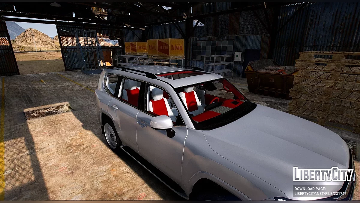 Тойота Ленд Крузер (Арабский стиль) / GTA 5