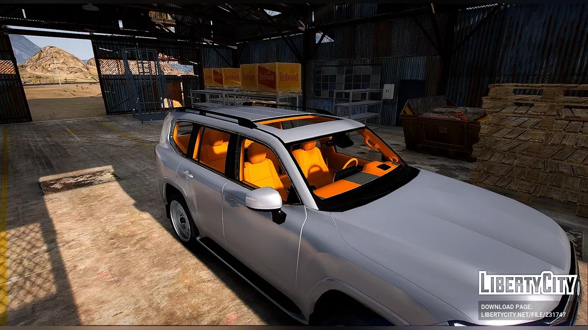 Тойота Ленд Крузер (Арабский стиль) / GTA 5