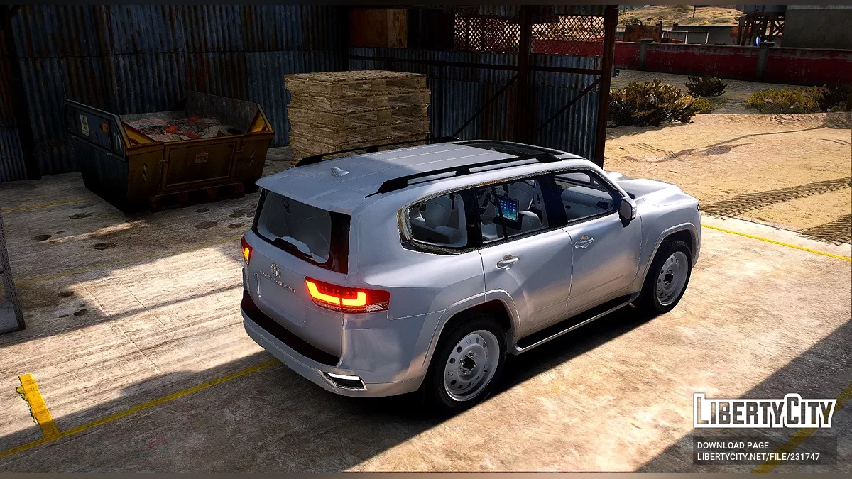 Тойота Ленд Крузер (Арабский стиль) / GTA 5