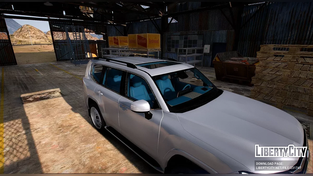 Тойота Ленд Крузер (Арабский стиль) / GTA 5