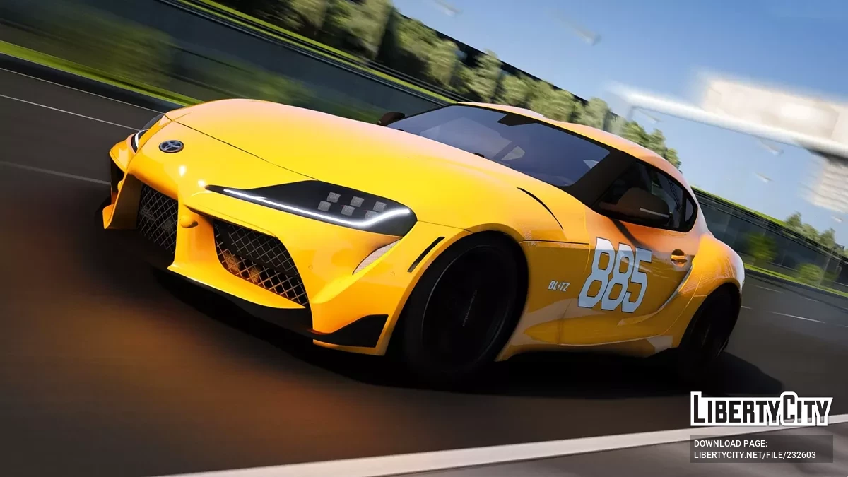 2020 Toyota Supra A90 MF Ghost Moroboshi Sena's / GTA 5