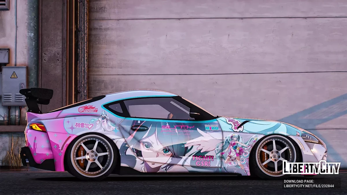 2020 Toyota Supra A90 Miku Hatsune / GTA 5