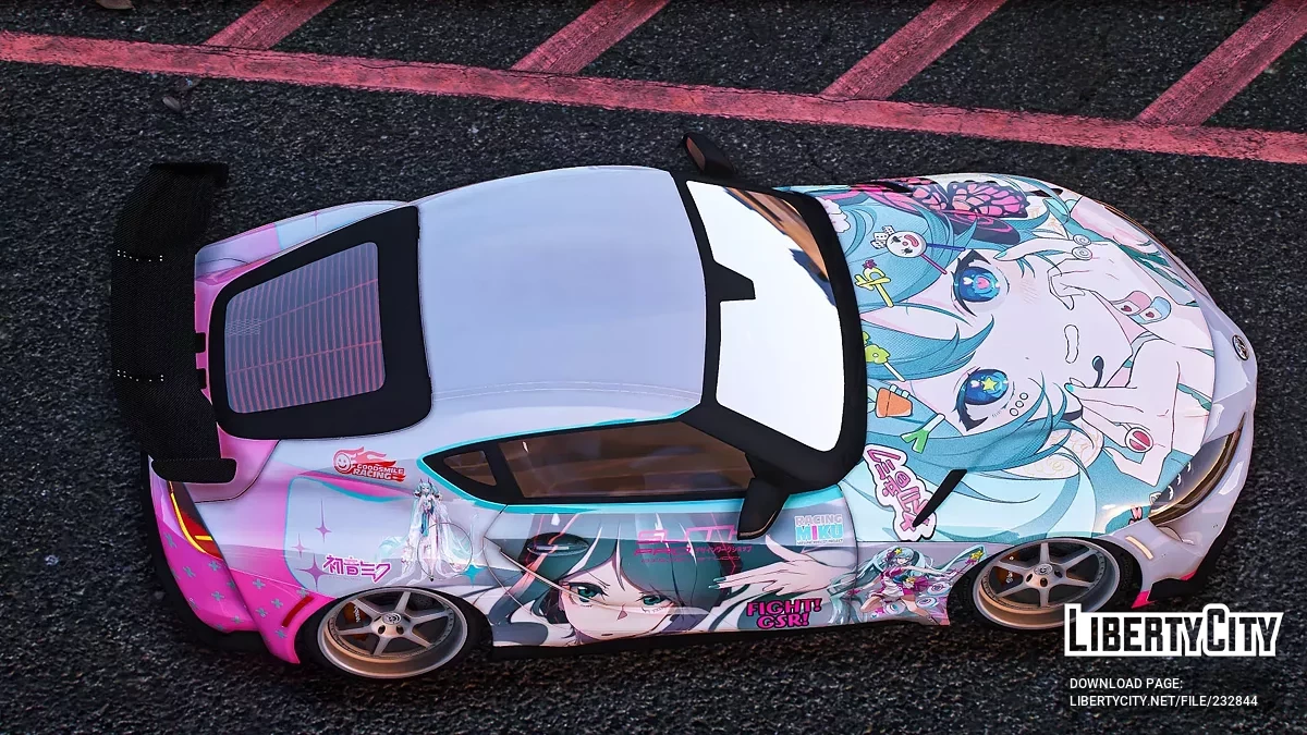 2020 Toyota Supra A90 Miku Hatsune / GTA 5
