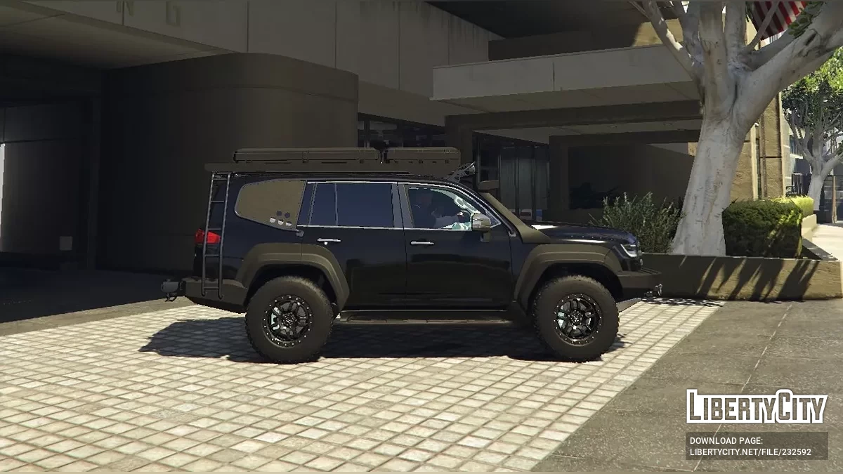2023 Toyota Land Cruiser VX-R OffRoad - Kazakhstan License Plate / GTA 5