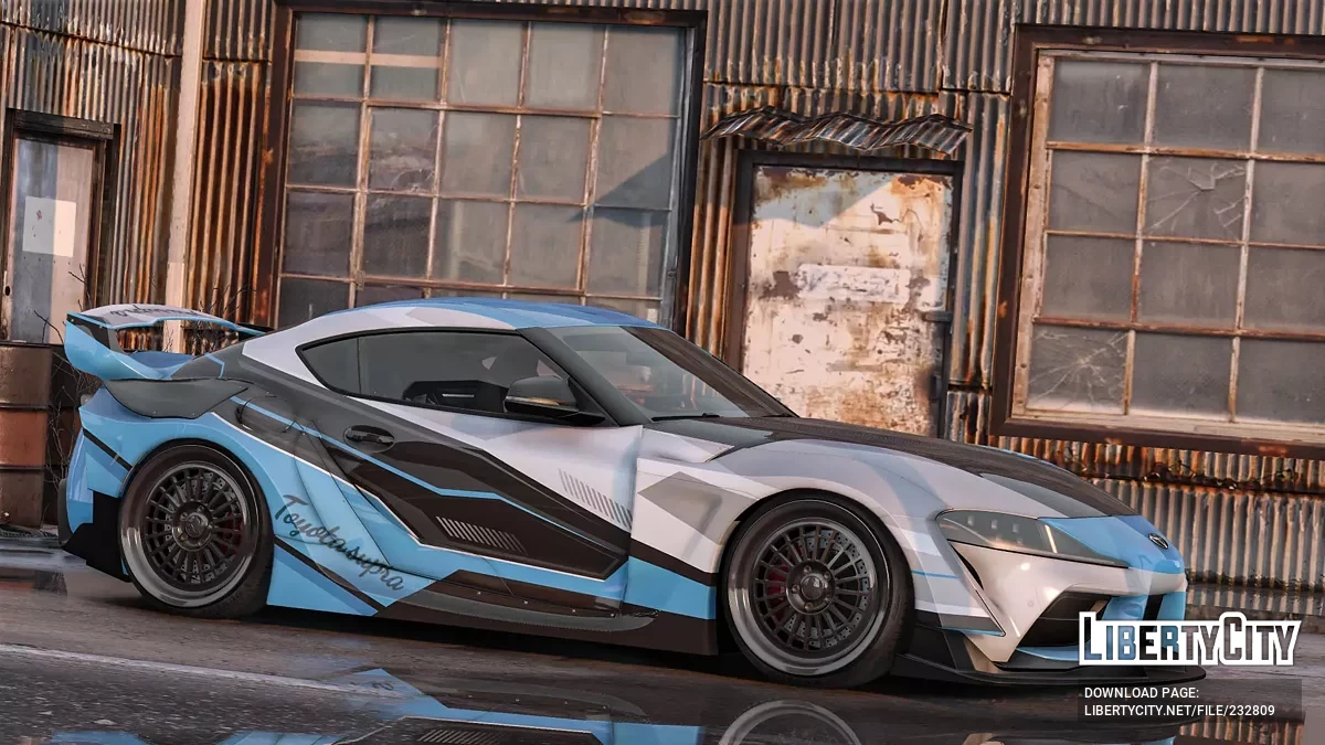 Toyota GR Supra Livery / GTA 5