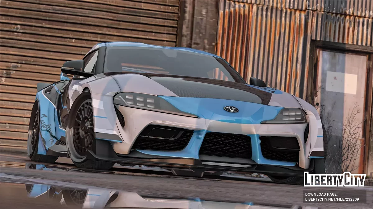 Toyota GR Supra Livery / GTA 5