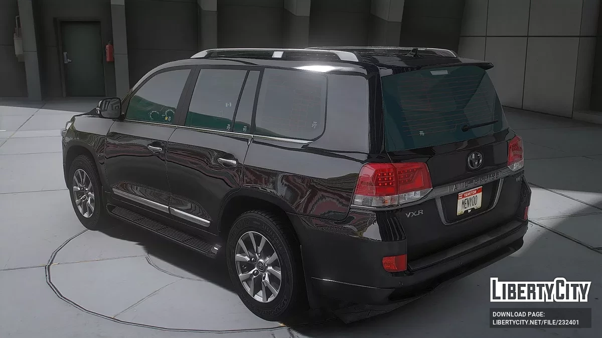 Toyota Land Cruiser LC200 / GTA 5