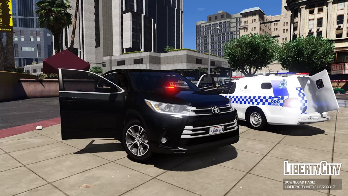 Toyota Kluger Victoria Police Unmarked / GTA 5
