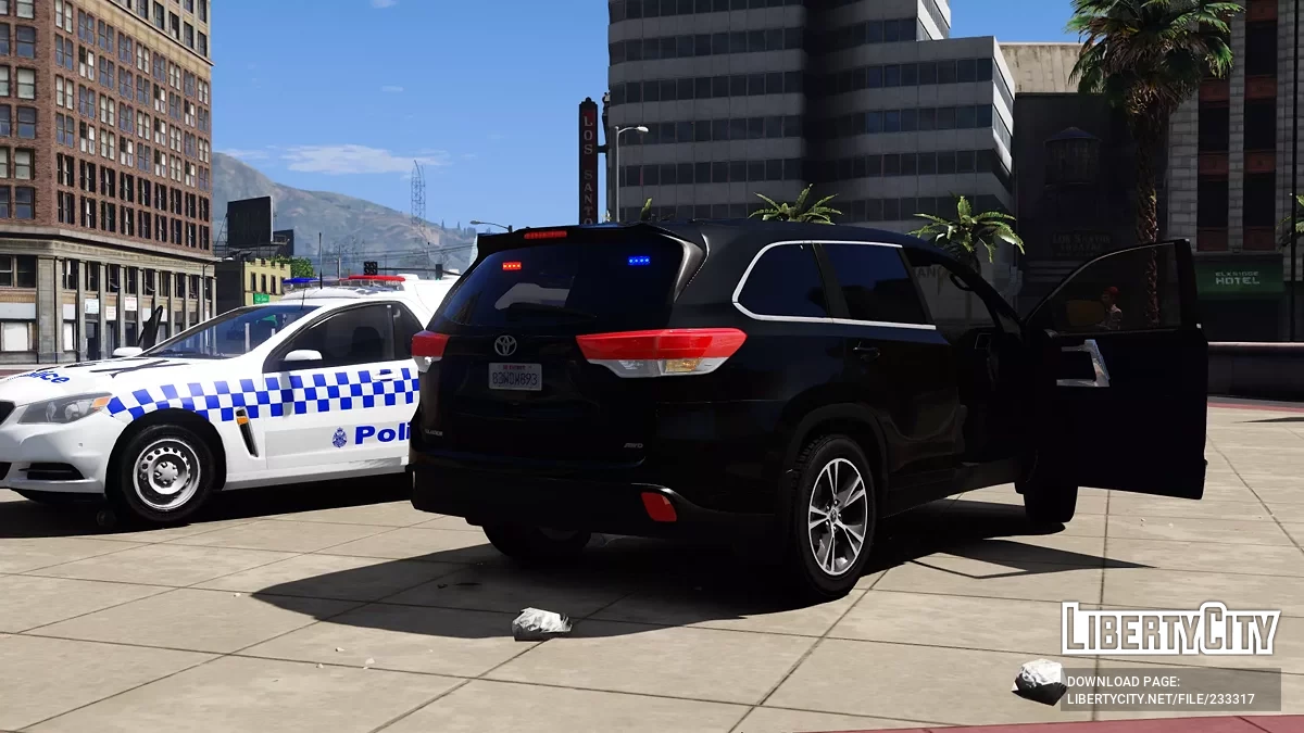 Toyota Kluger Victoria Police Unmarked / GTA 5