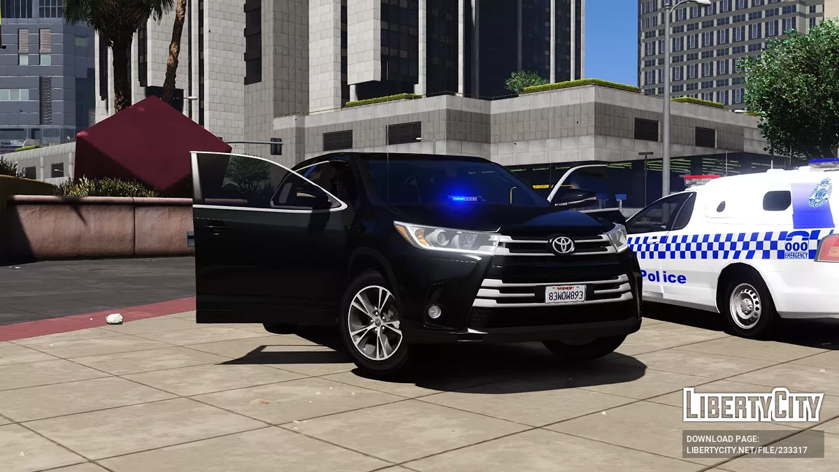 Toyota Kluger Victoria Police Unmarked / GTA 5
