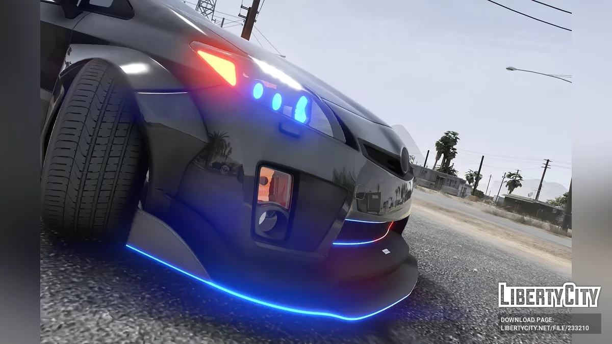 Toyota Prius 2013 Widebody Libertywalk / GTA 5