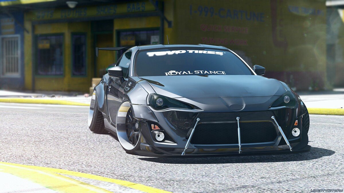 Toyota gt86 для гта 5 фото 12