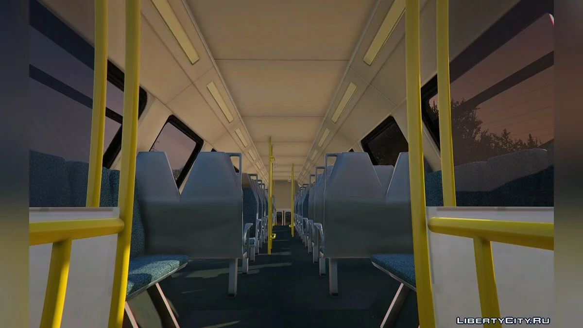 German Double Stack Wagon Passenger Train (DBuz747) [Add-On | Enterable | Interior Light] 1.0 / GTA 5