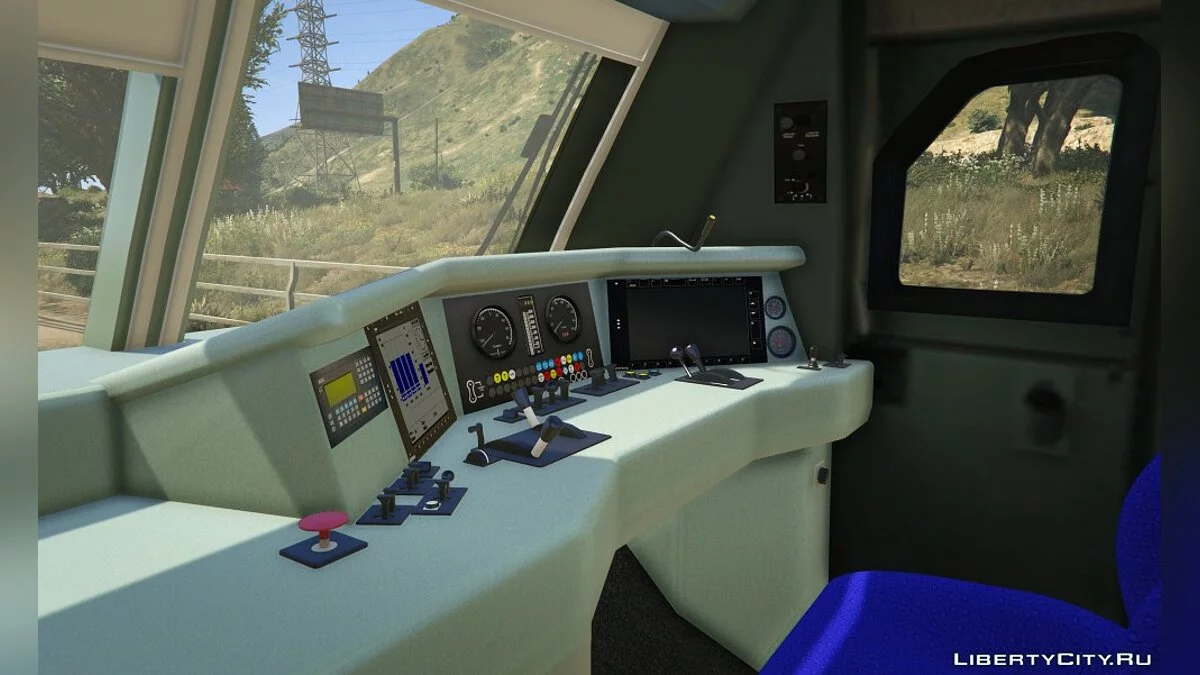 German Railcar (Bombadier Traxx DB BR 145) - Train Mod [Enterable] [FINAL] / GTA 5