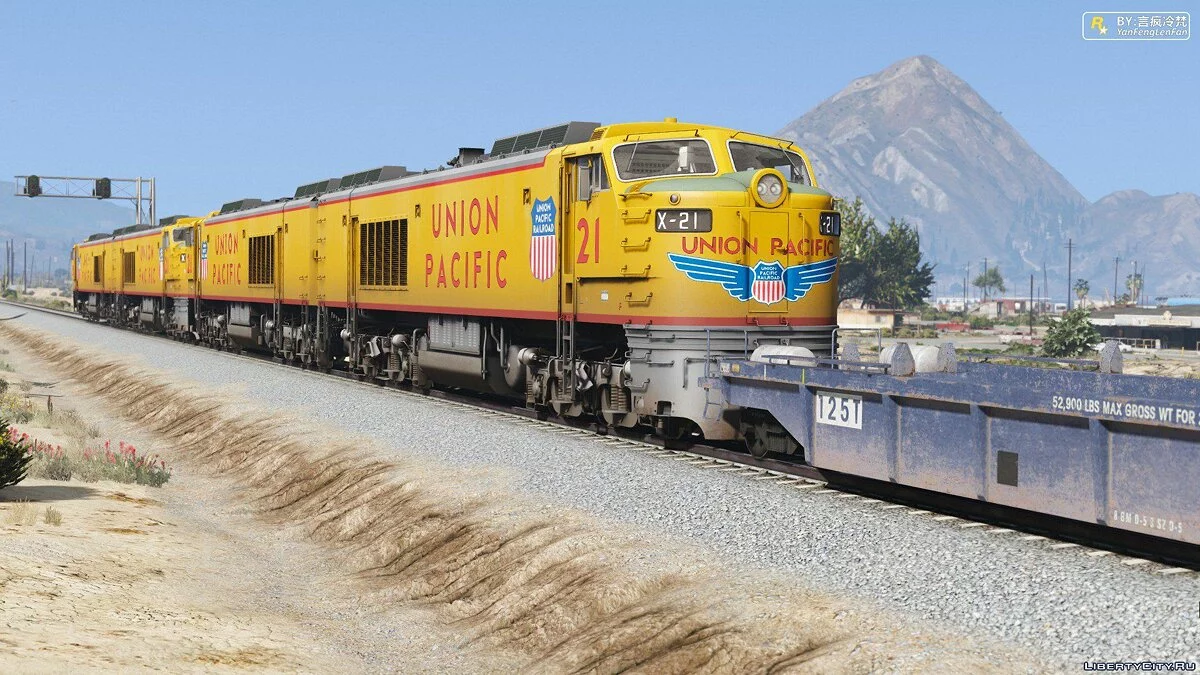 Union Pacific 8500 HP Gas Turbine-Electric Locomotives [Add-On | Replace] 1.0 / GTA 5