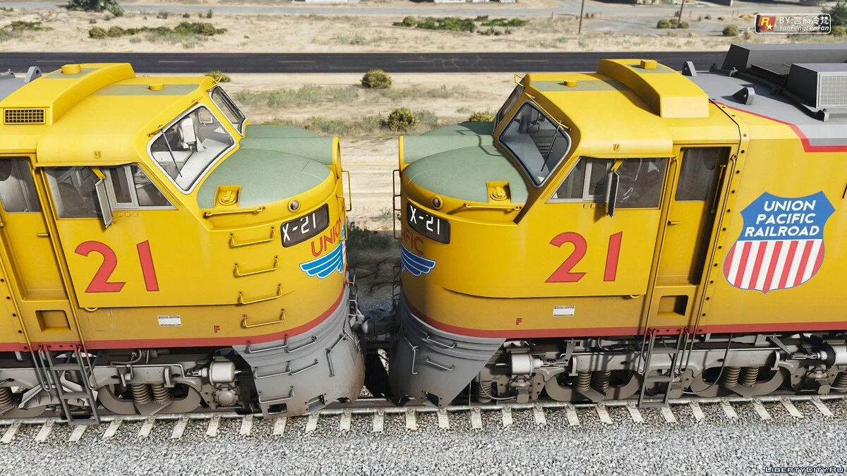 Union Pacific 8500 HP Gas Turbine-Electric Locomotives [Add-On | Replace] 1.0 / GTA 5