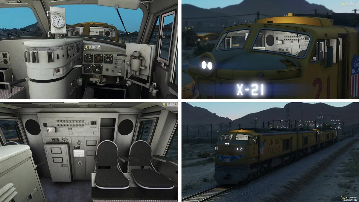 Union Pacific 8500 HP Gas Turbine-Electric Locomotives [Add-On | Replace] 1.0 / GTA 5