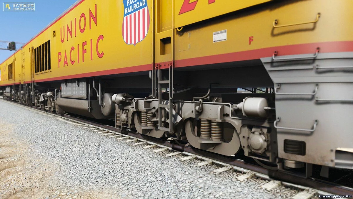 Union Pacific 8500 HP Gas Turbine-Electric Locomotives [Add-On | Replace] 1.0 / GTA 5