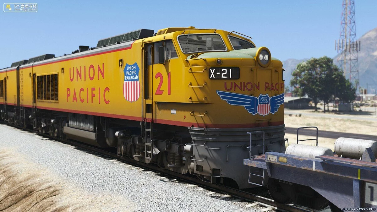 Union Pacific 8500 HP Gas Turbine-Electric Locomotives [Add-On | Replace] 1.0 / GTA 5