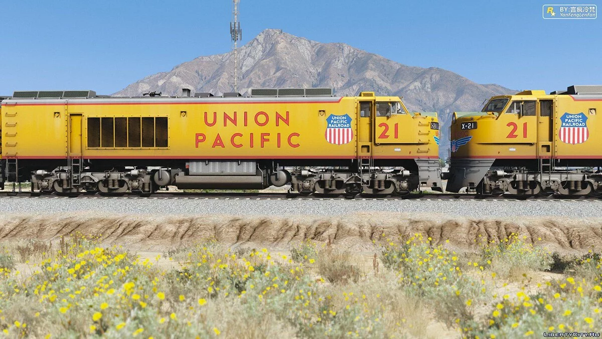 Union Pacific 8500 HP Gas Turbine-Electric Locomotives [Add-On | Replace] 1.0 / GTA 5