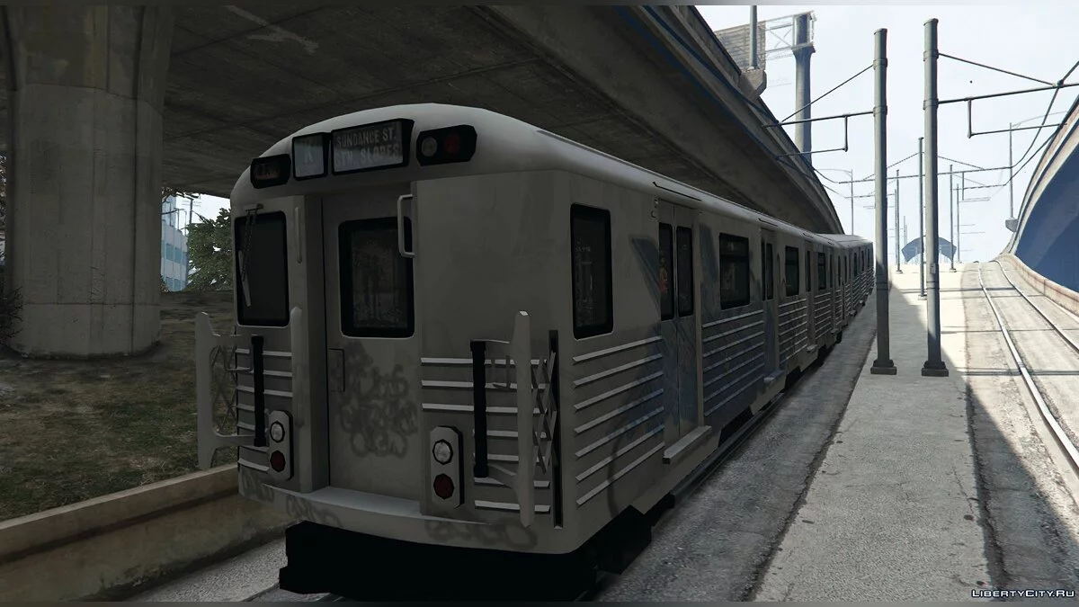 2008 Liberty City Metro Train [Replace] 1.0 / GTA 5