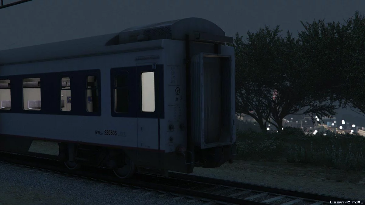China Railways 25T Series Passenger Coaches  [Replace] 1.5 / GTA 5