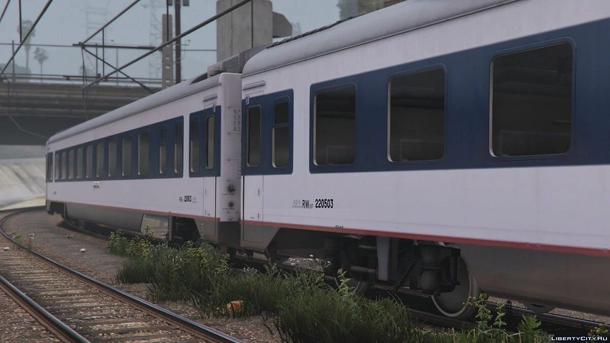 China Railways 25T Series Passenger Coaches  [Replace] 1.5 / GTA 5