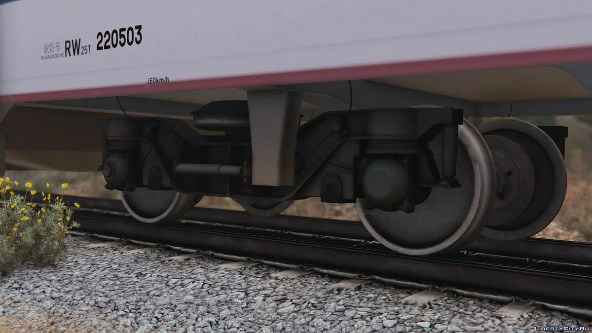 China Railways 25T Series Passenger Coaches  [Replace] 1.5 / GTA 5