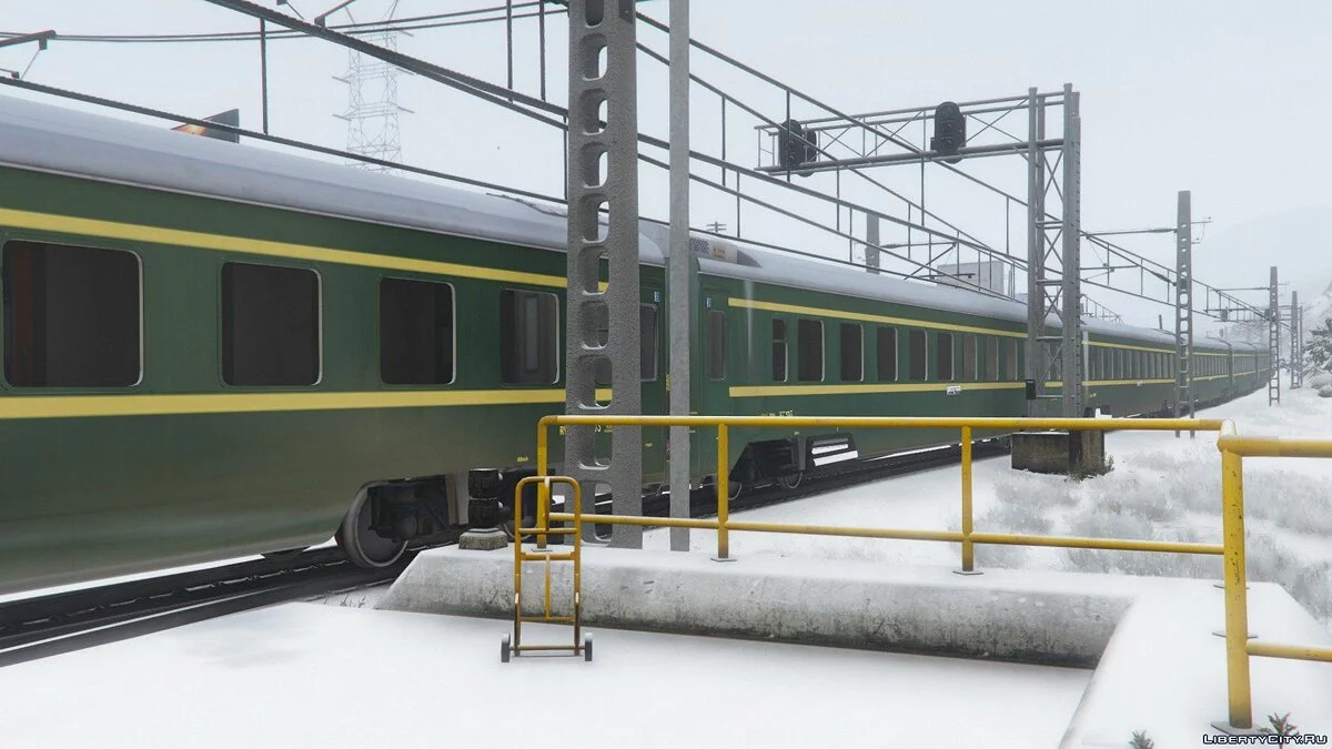 China Railways 25T Series Passenger Coaches  [Replace] 1.5 / GTA 5