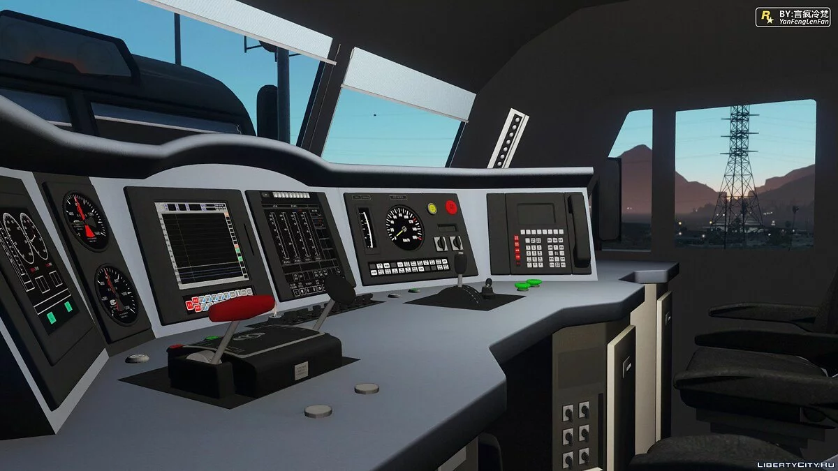 China Railways HXD3B Electric Locomotive [Add-On | Replace] 1.0 / GTA 5