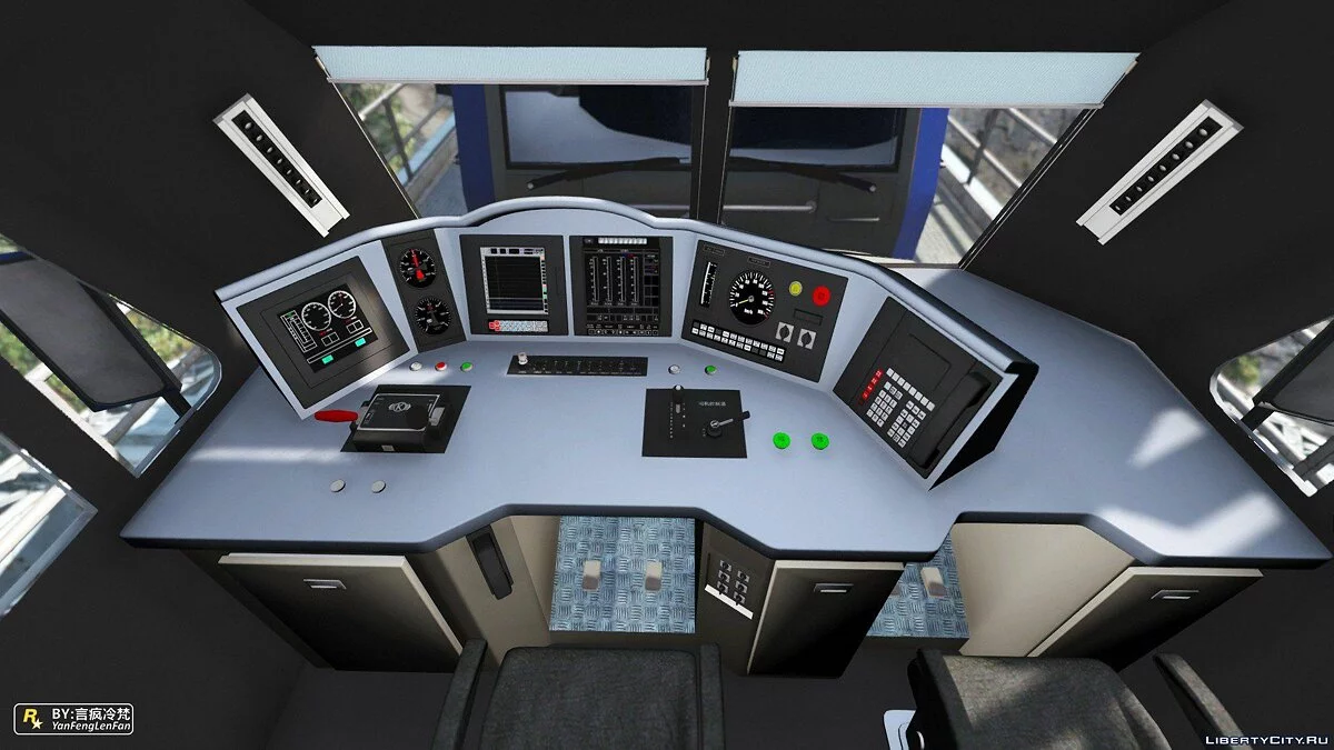 China Railways HXD3B Electric Locomotive [Add-On | Replace] 1.0 / GTA 5