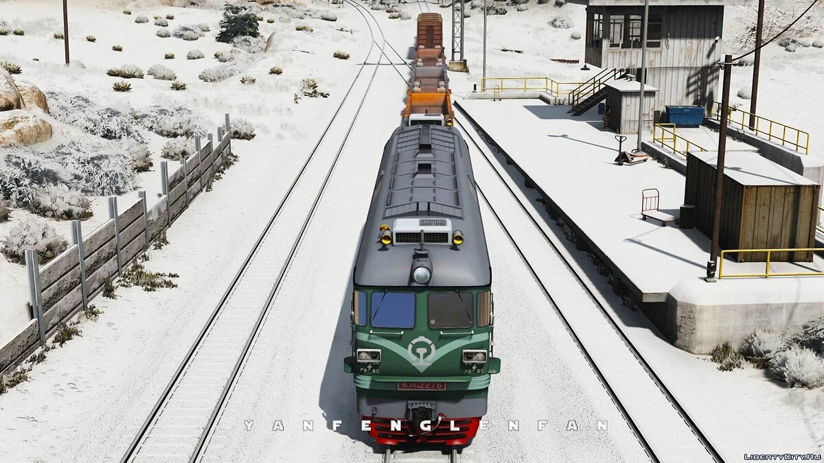 DF4B Type Diesel Locomotive [Add-On | Replace] / GTA 5