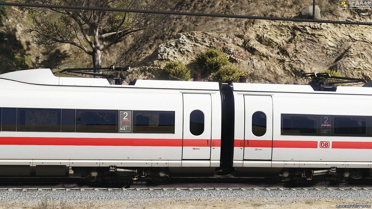 ICE3M DB Class 406 High-speed train  / GTA 5