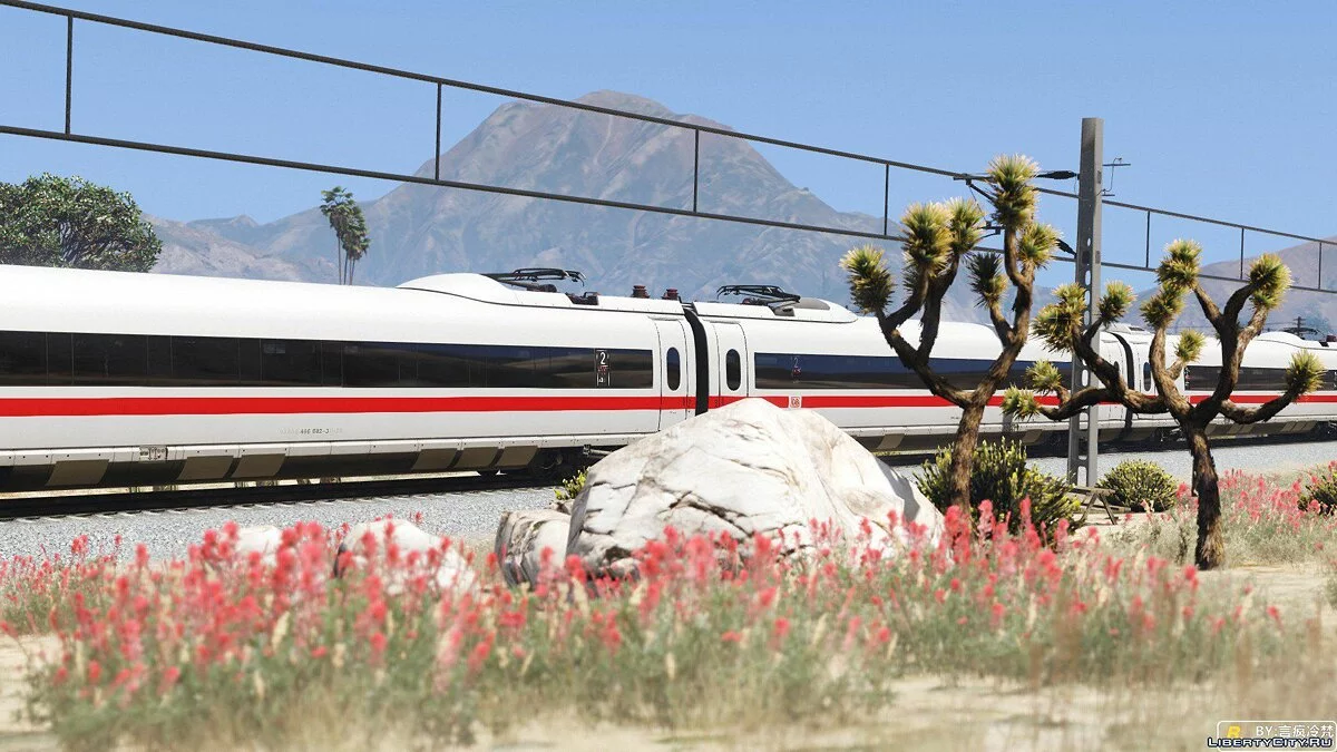 ICE3M DB Class 406 High-speed train  / GTA 5