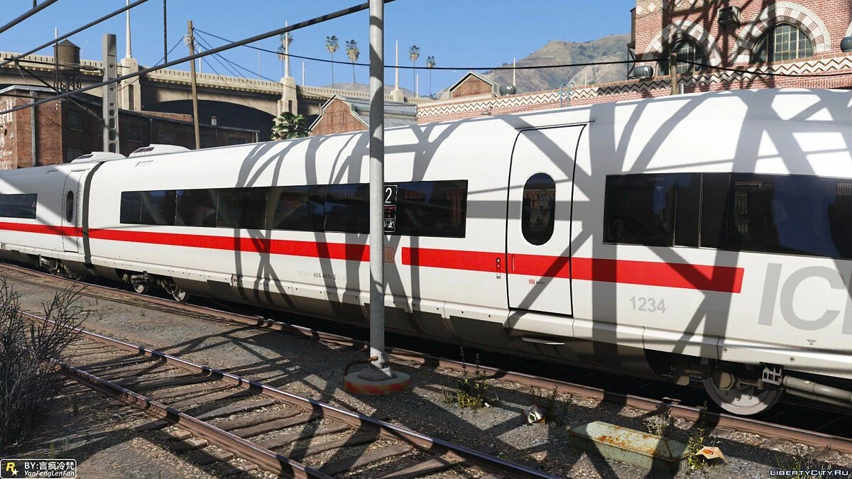 ICE3M DB Class 406 High-speed train  / GTA 5