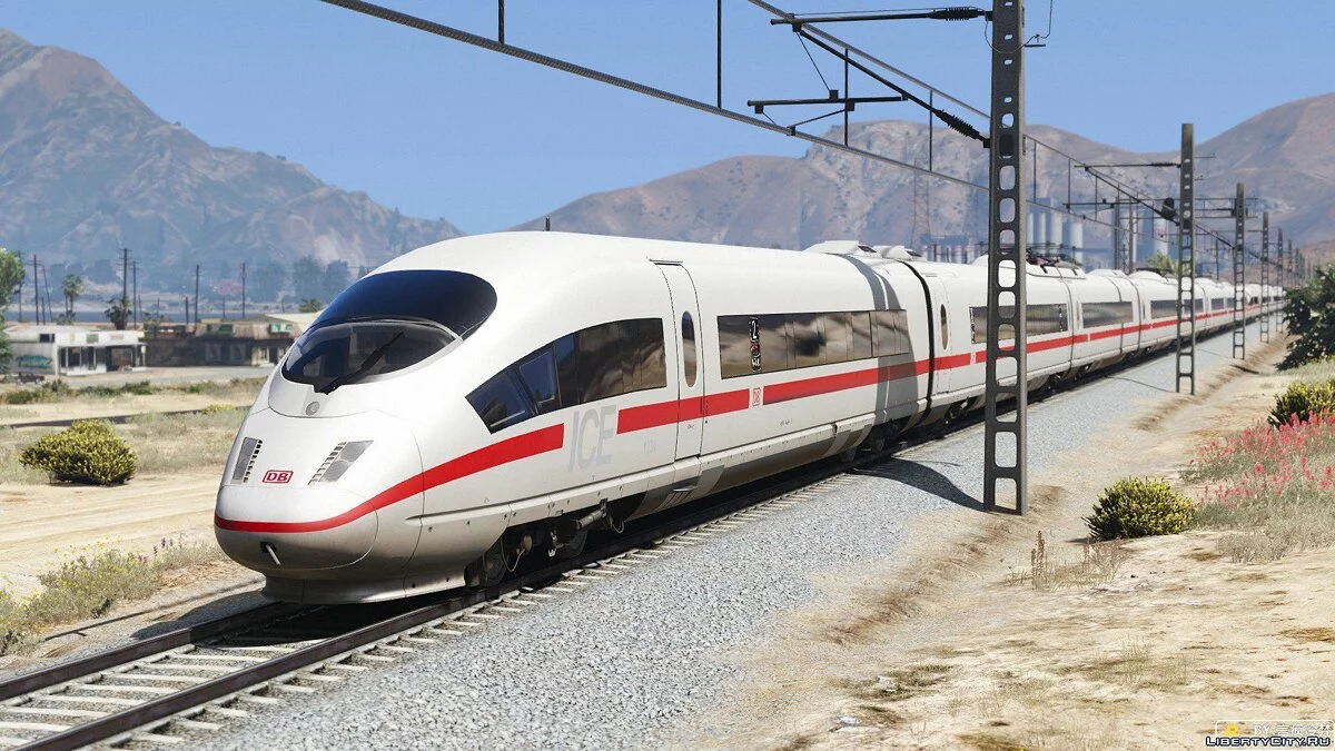 ICE3M DB Class 406 High-speed train  / GTA 5