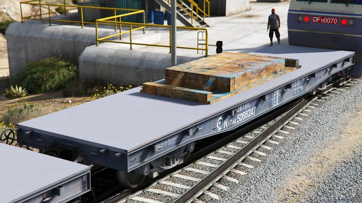 Китайские грузовые вагоны [Replace] / GTA 5