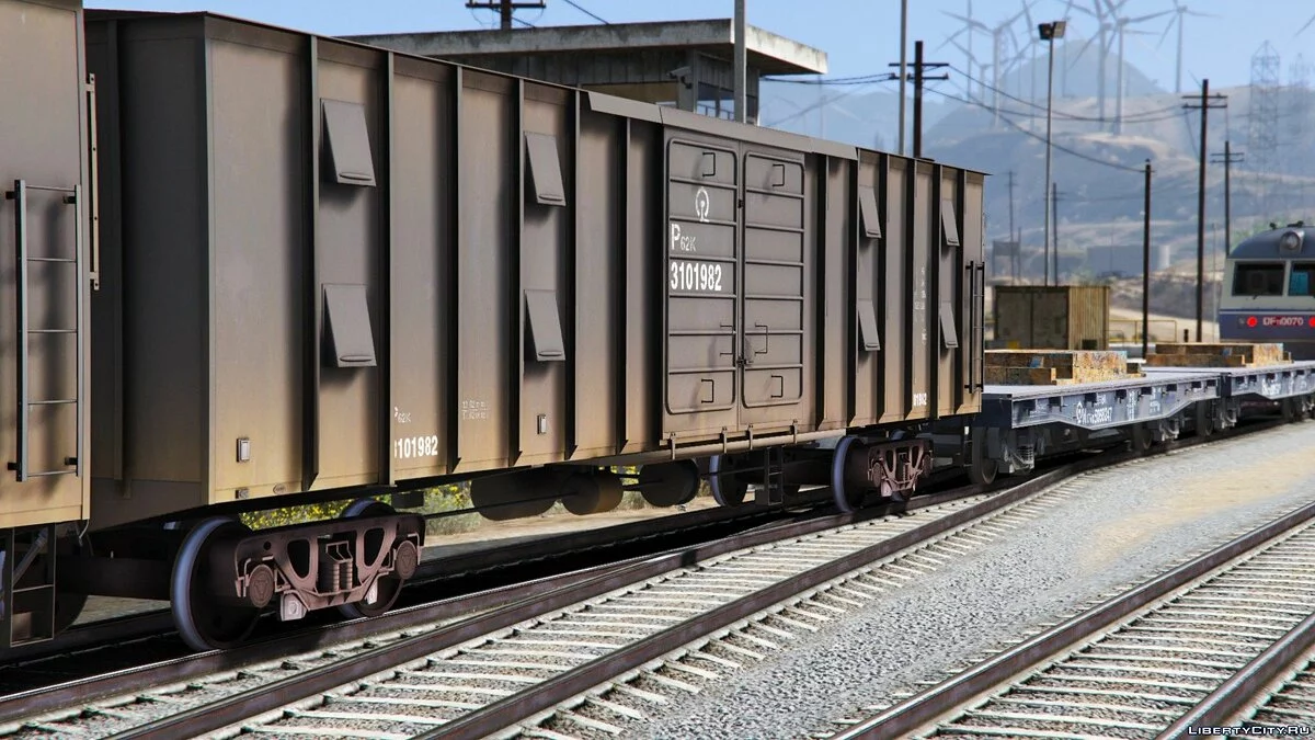 Китайские грузовые вагоны [Replace] / GTA 5