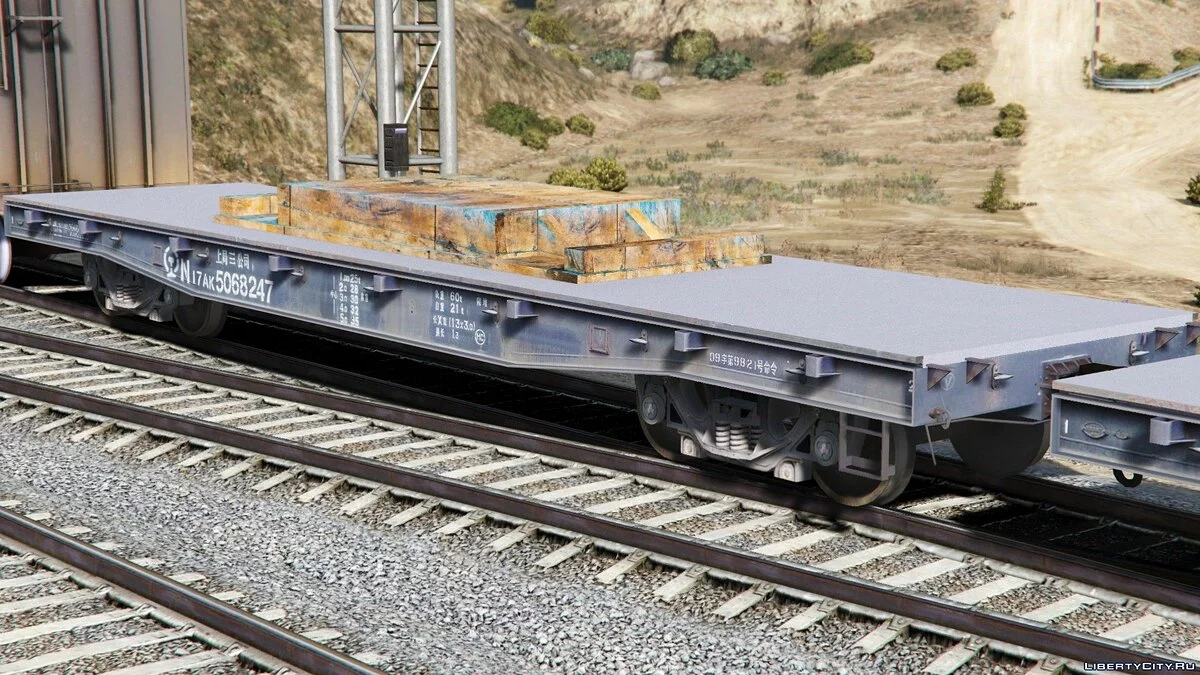 Китайские грузовые вагоны [Replace] / GTA 5