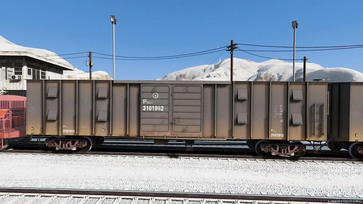 Китайские грузовые вагоны [Replace] / GTA 5