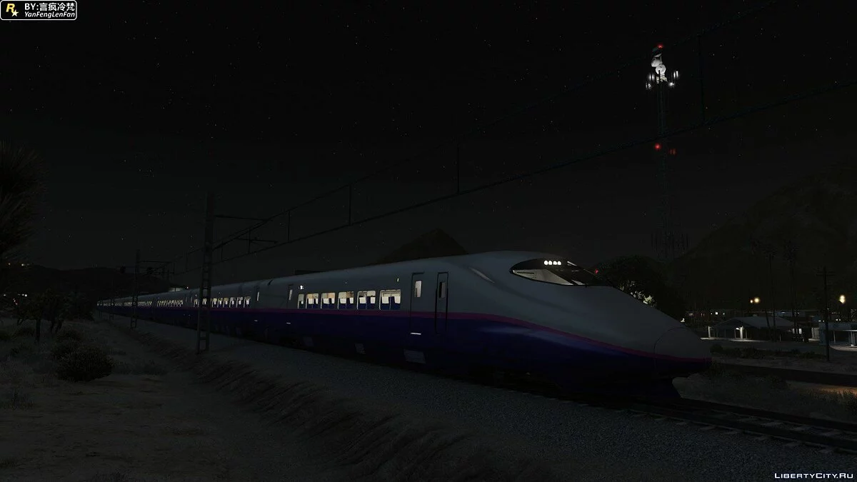 Shinkansen E2-1000 Series high-speed train E2-1000 [ Add-On ] 1.0 / GTA 5