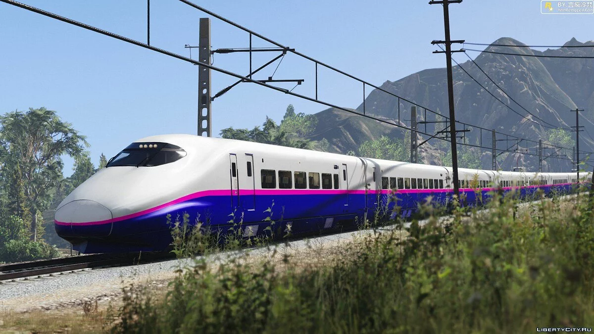 Shinkansen E2-1000 Series high-speed train E2-1000 [ Add-On ] 1.0 / GTA 5