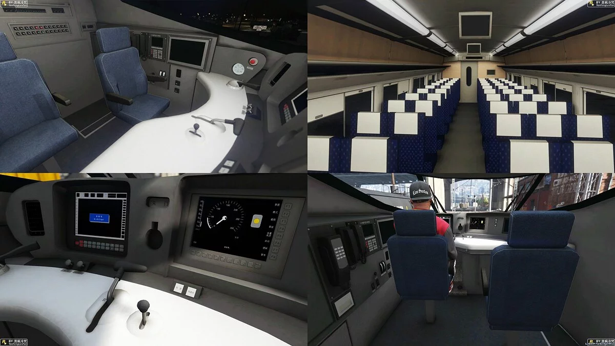 Shinkansen E2-1000 Series high-speed train E2-1000 [ Add-On ] 1.0 / GTA 5