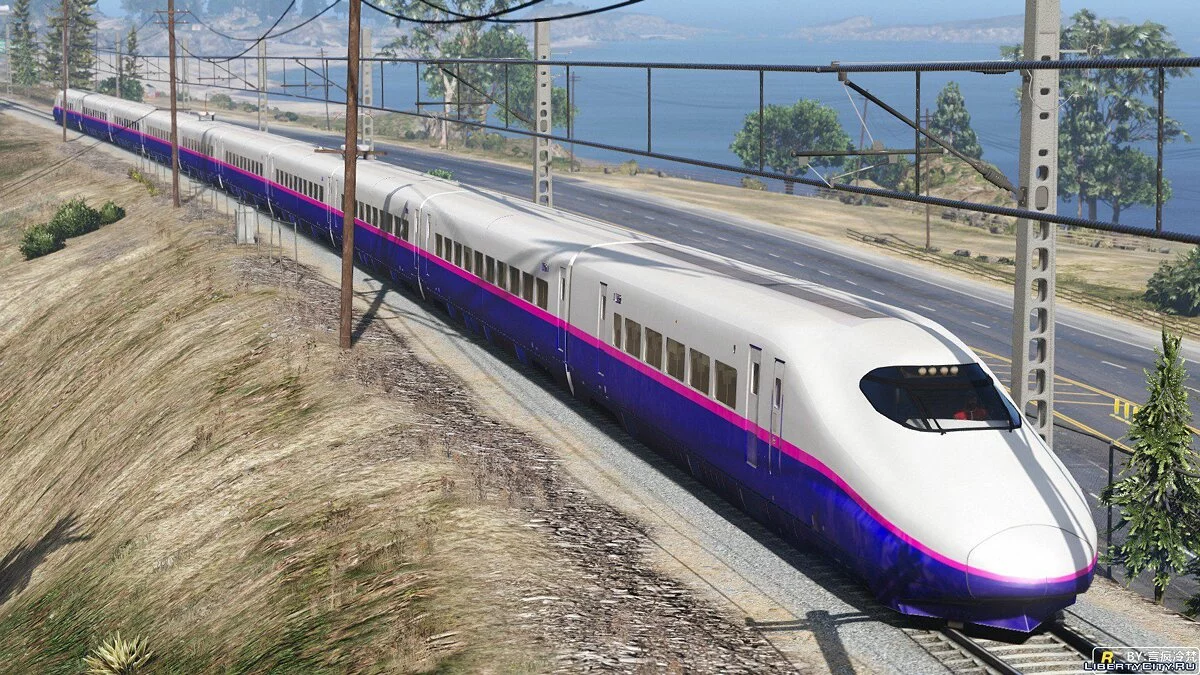 Shinkansen E2-1000 Series high-speed train E2-1000 [ Add-On ] 1.0 / GTA 5