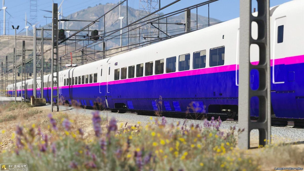 Shinkansen E2-1000 Series high-speed train E2-1000 [ Add-On ] 1.0 / GTA 5